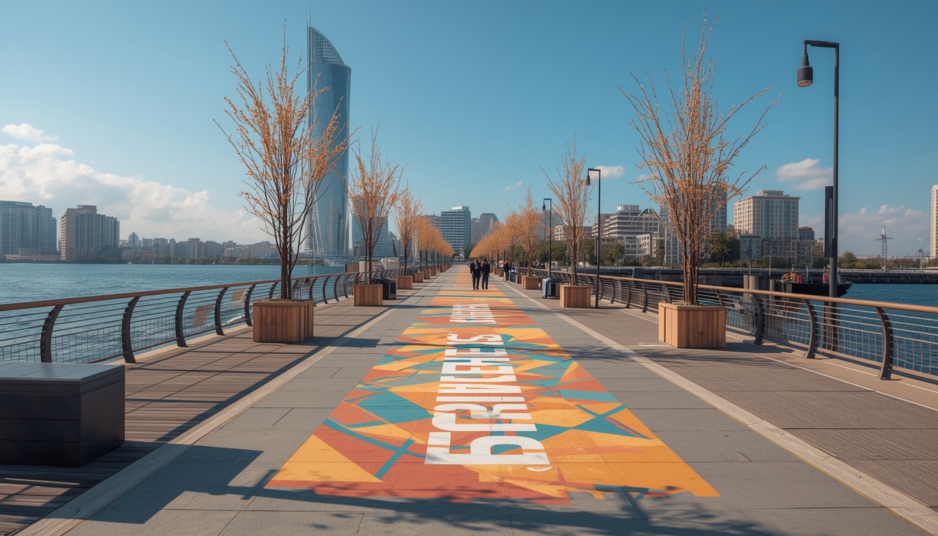 Quozranxvep urban promenade grafik ved havnekaj
